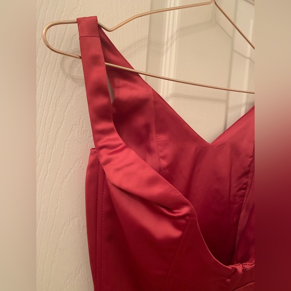 Collectif pink pencil dress xxs - Picture 3 of 4